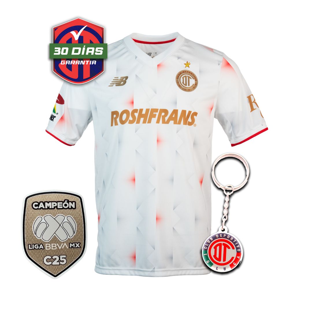 Toluca Away 2025/26 - Bicampeones π