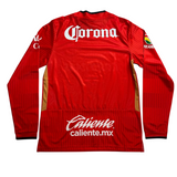 Toluca Home Manga Larga 2025/26 + Parche de Campeón