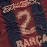 Jersey Barcelona x Travis Scott Retro 2000/01 Home Skeleton