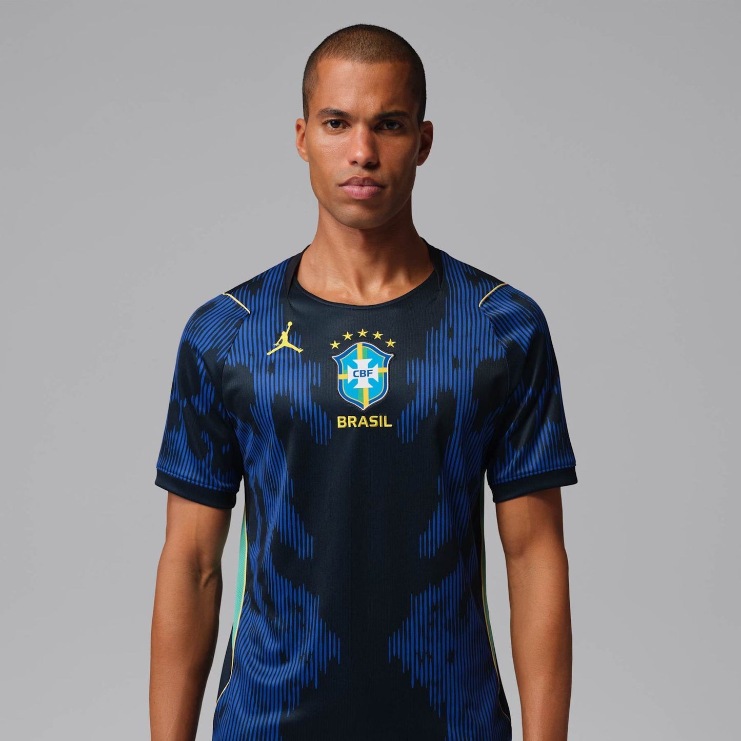 Brazil Away Blue 2026 - Brasil Jordan Fan Version