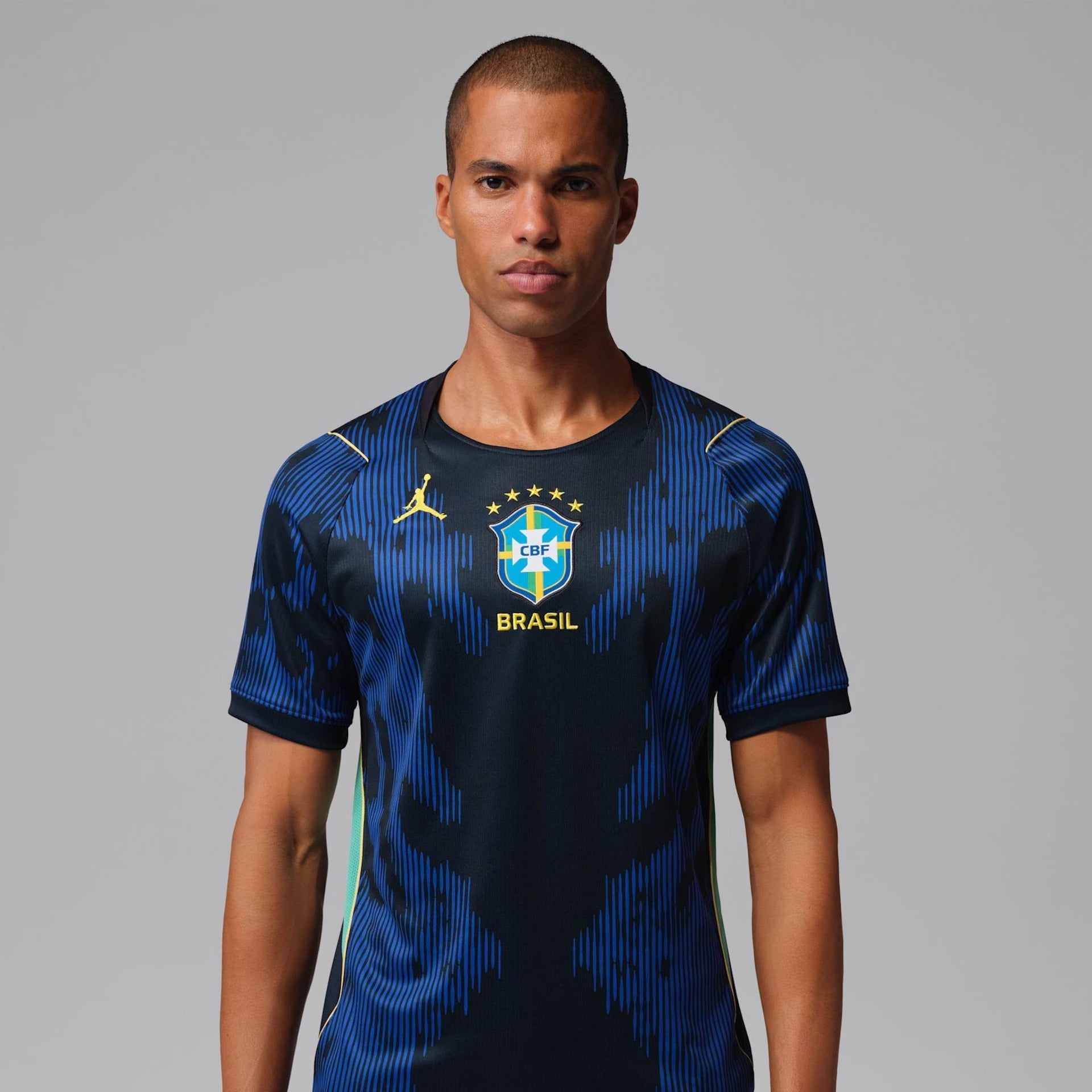 Brazil Away Blue 2026 - Brasil Jordan Fan Version