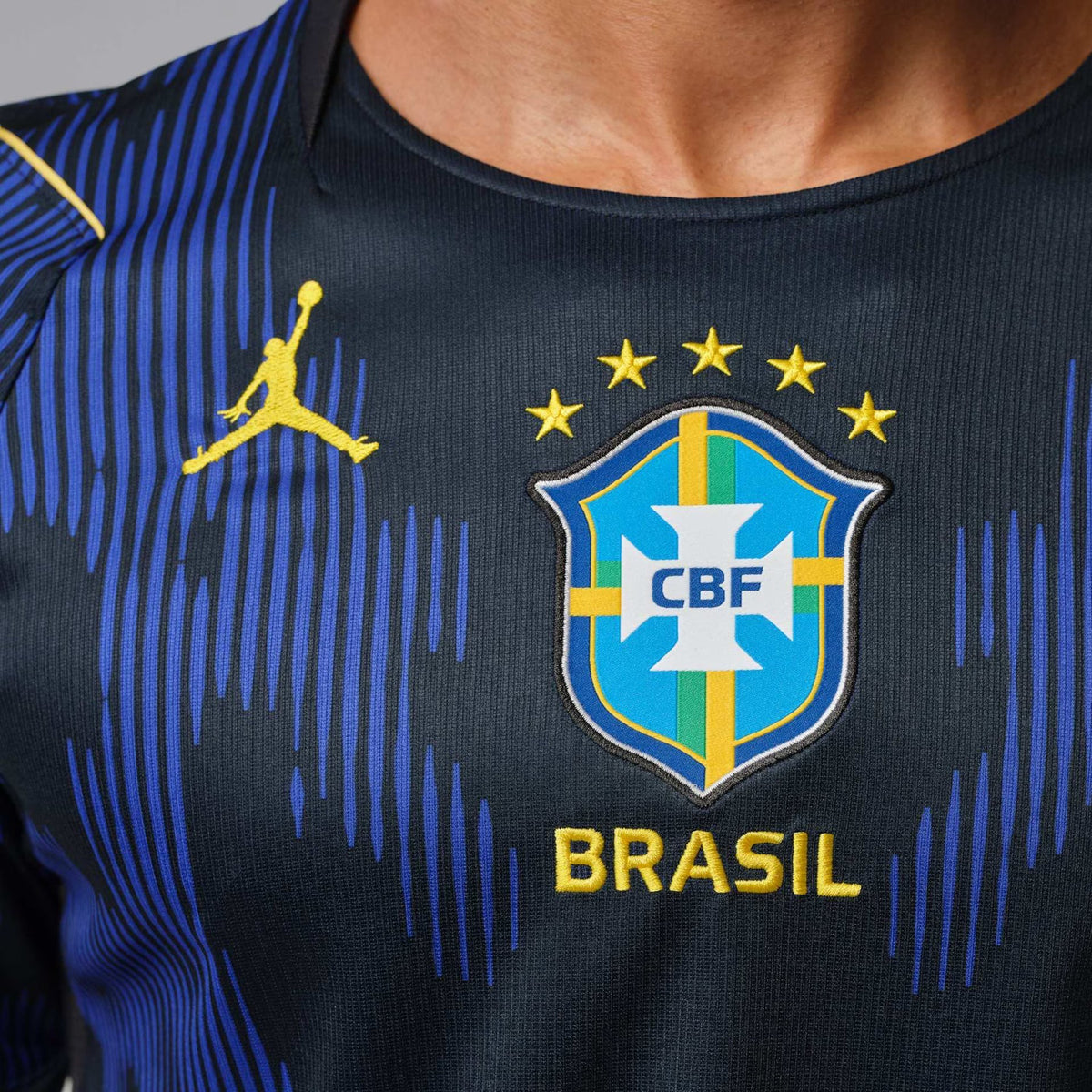 Brazil Away Blue 2026 - Brasil Jordan Fan Version
