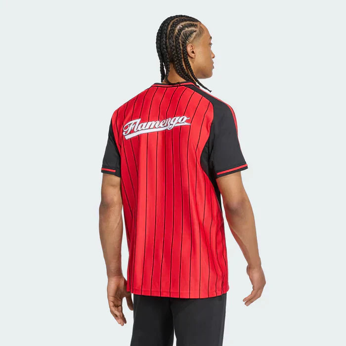 Flamengo Home Jersey 2025/26 - Version Baseball US Pack