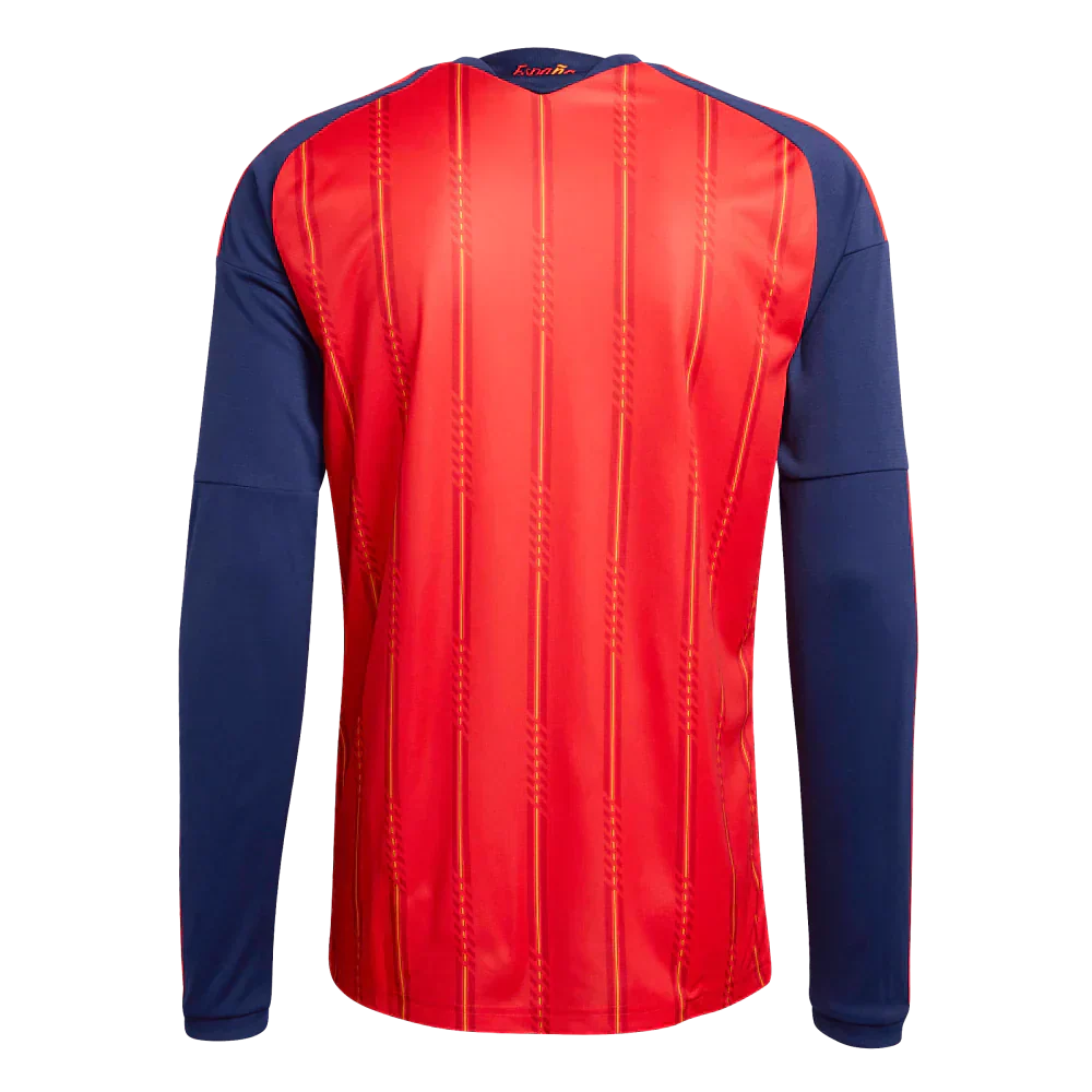 Jersey Spain 2026 Home Long Sleeve WorldCup