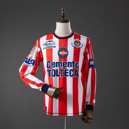 Chivas Guadalajara 02/03 Home Long Sleeve Retro