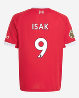 Jersey Liverpool 25/26 Home #9 ISAK