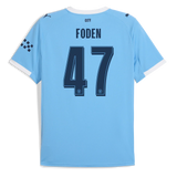 Jersey Manchester City 25/26 Home #47 FODEN